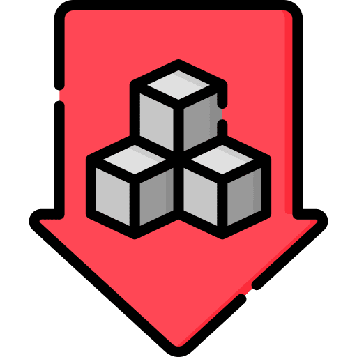 Sugar food and restaurant sugar cubes icon