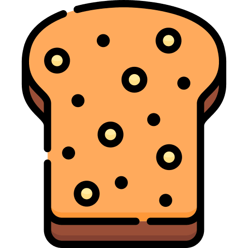 Bread seeds wheat breads icon