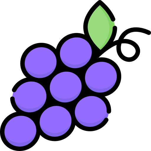Grape grapes berries grape icon
