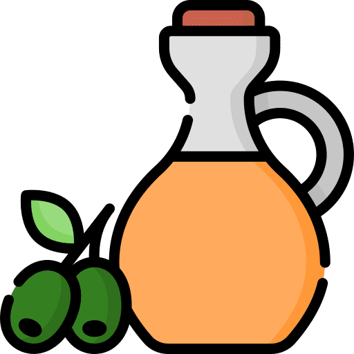 Olive oil dippel oil organic healthy food icon