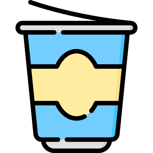Yogurt sweet yogurt dessert icon