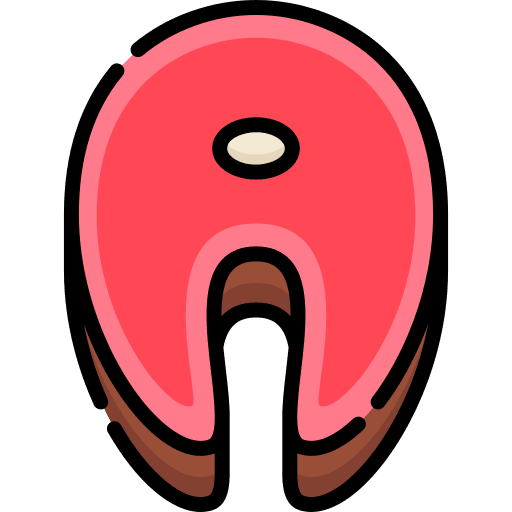 Fish fish food healthy icon
