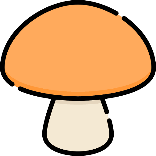 Mushroom fungi nature muscaria icon