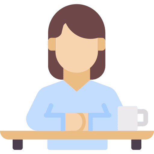 Interviewer meeting job interview job icon