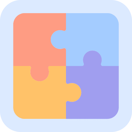 Puzzle pieces job puzzle pieces candidate icon