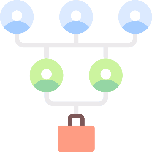 Candidate work business choose icon