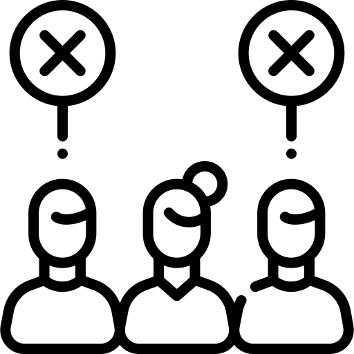 Candidates business and finance professions and jobs job search icon