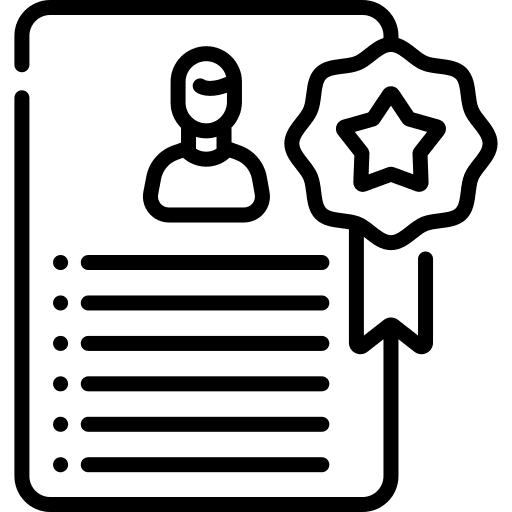 Experience experience diploma professions and jobs icon