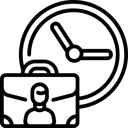 Interview deadline candidate interview icon