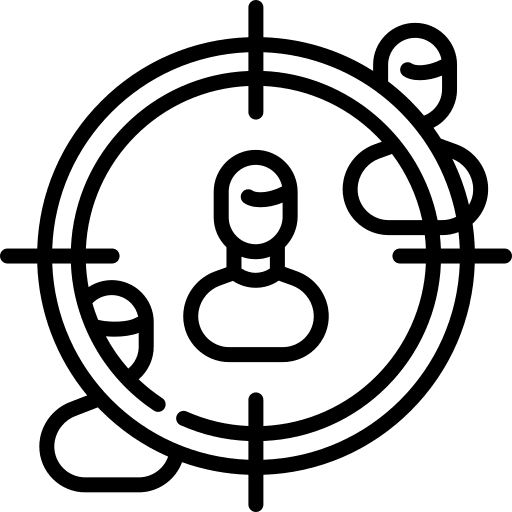 Candidate human resources targeting user icon