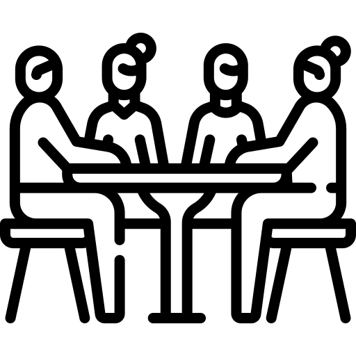 Group human resources candidates groups icon