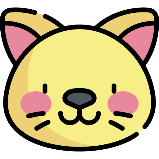 Cat pet animals zoology icon