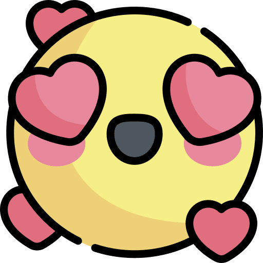 Love heart smileys love icon