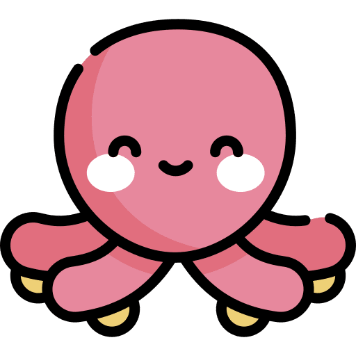 Octopus sea life animal zoology icon