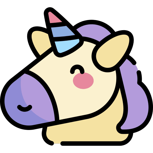 Unicorn folklore fantasy girly icons icon