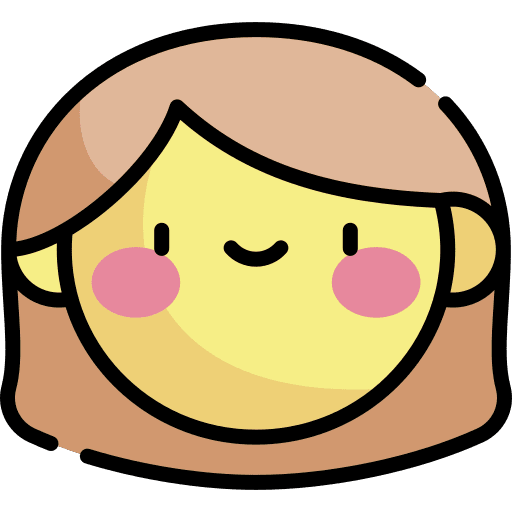 Woman happy avatar smileys icon