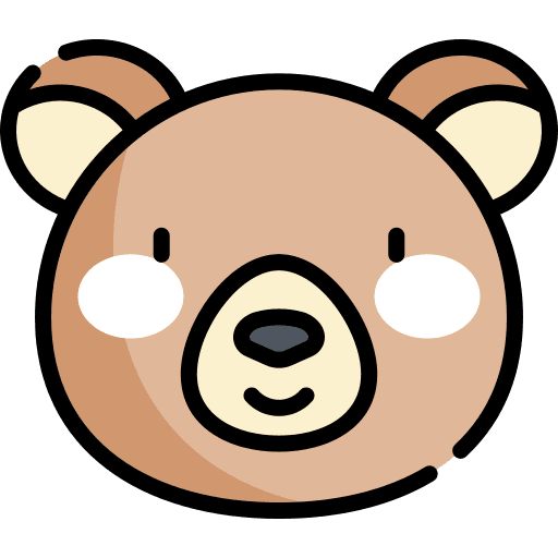 Bear animal zoology wild life icon