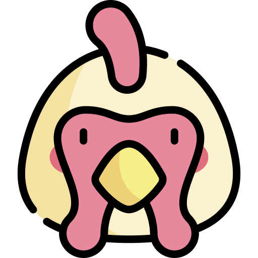 Chicken animal chicken farm icon