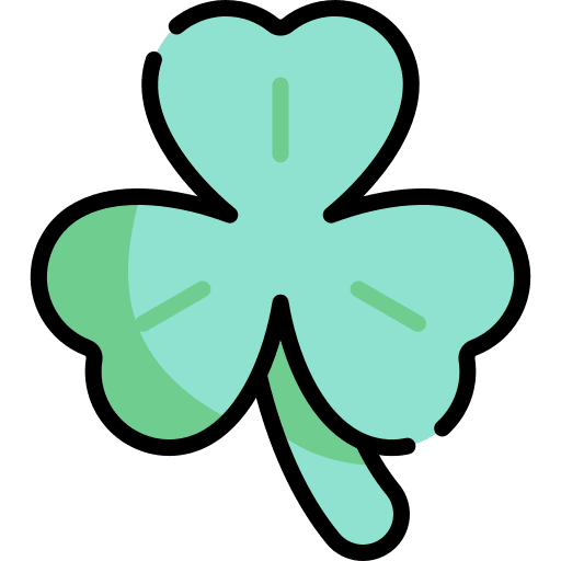 Clover ireland shamrock nature icon