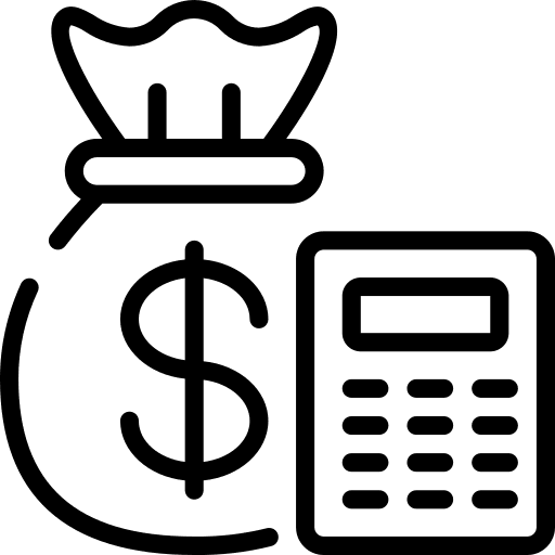 Calculator calculators expenses money icon