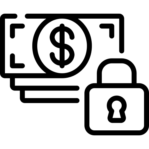 Cash currency money exchange icon