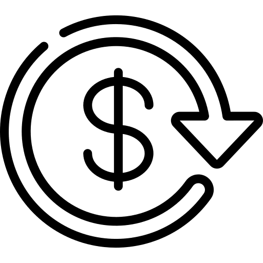 Refresh money refresh business and finance icon