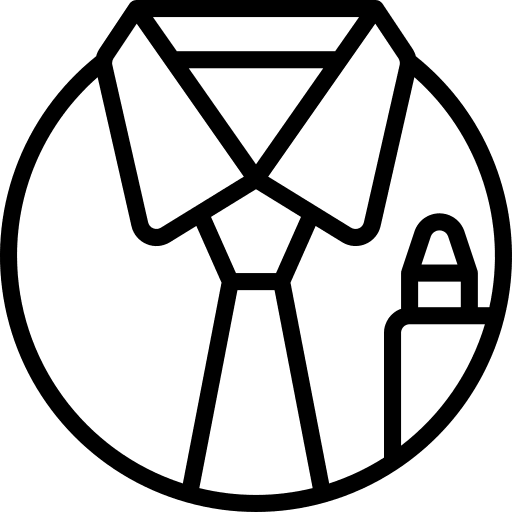 Suit shirt business person business man icon