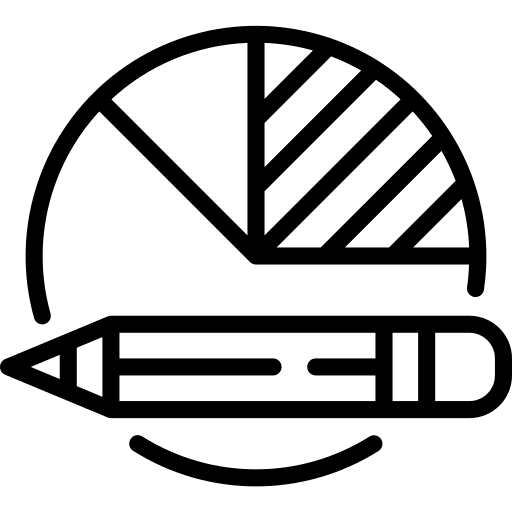 Chart stats business and finance report icon