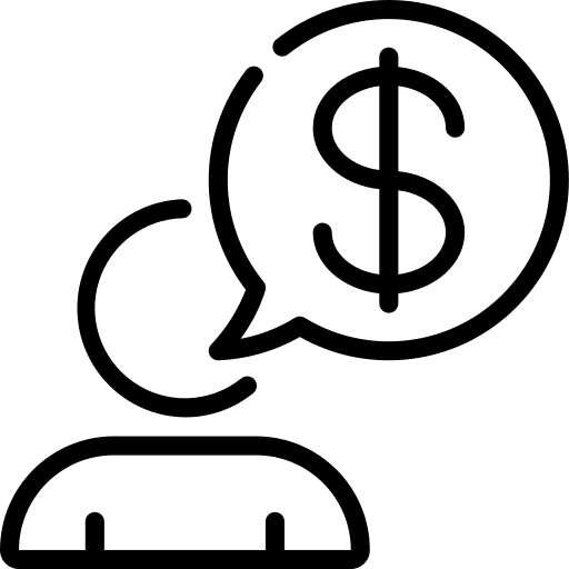 Chat communications payment method money icon