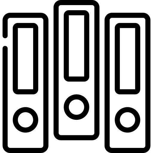 Folders document folders business and finance icon