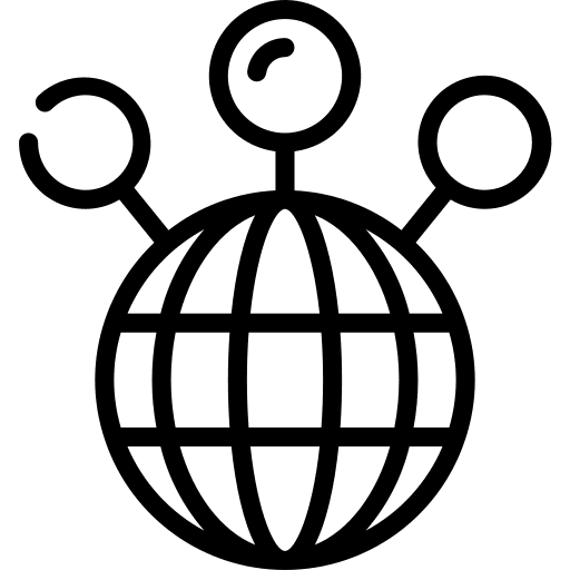 Online browser internet global icon