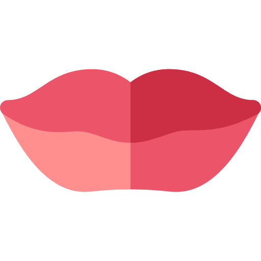 Lips lips femenine kiss icon