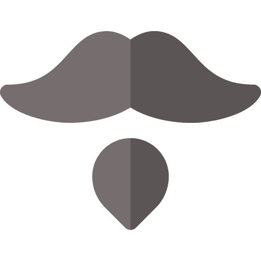 Moustache beard moustache beauty icon