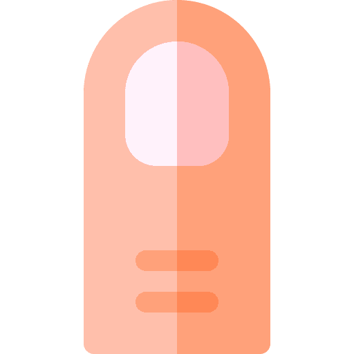 Finger healthcare and medical finger hand icon