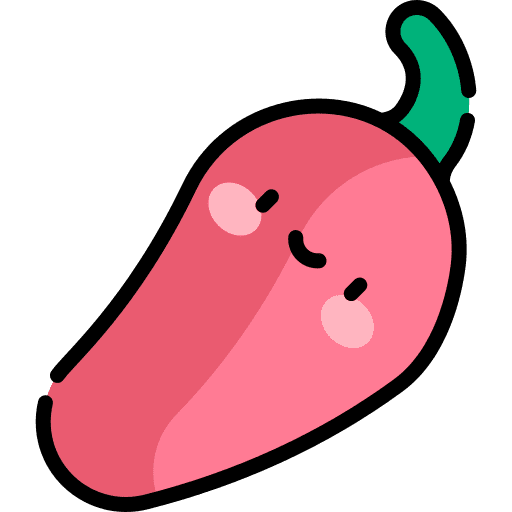 Pepper organic food and restaurant diet icon