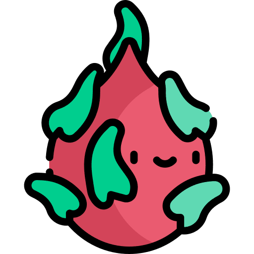 Pitaya vegan diet organic icon