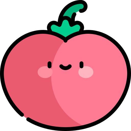 Tomato organic vegetarian vegan icon