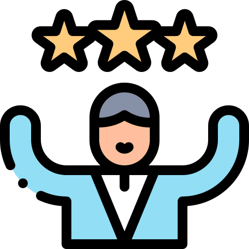 Confidence confidence stars people icon