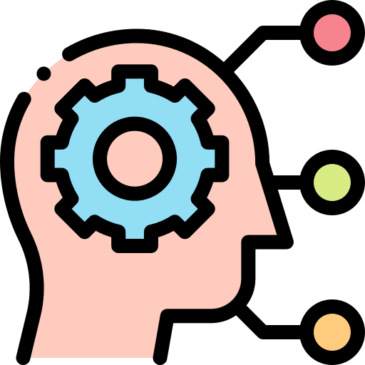 Critical thinking head critical thinking gear icon