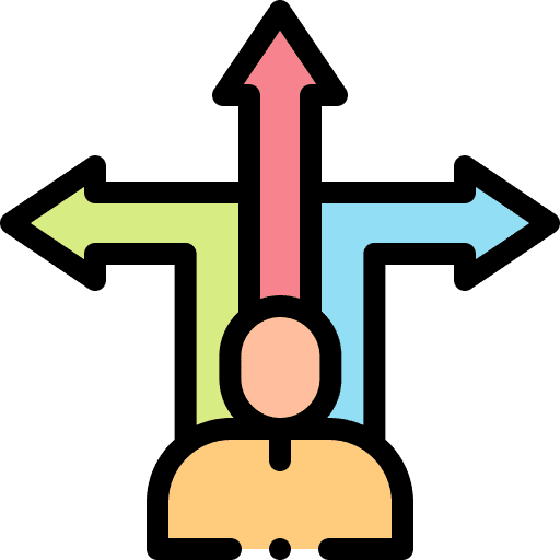 Opportunity man opportunity business icon