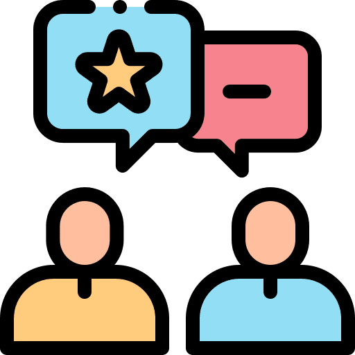 Speech bubble speech bubble negociation conversation icon