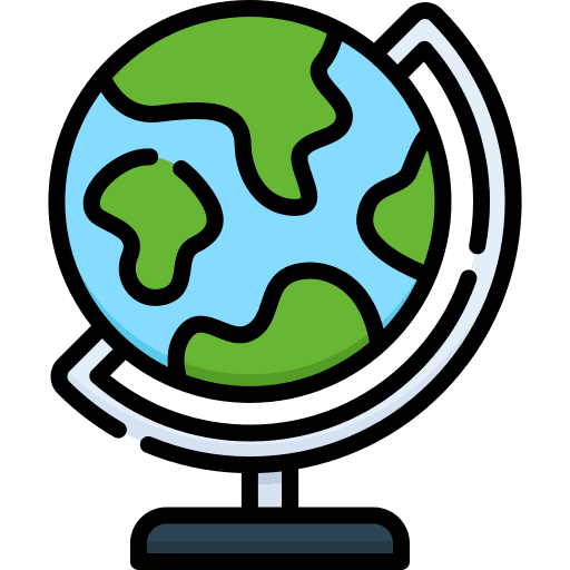 Geography planet earth globe globe icon