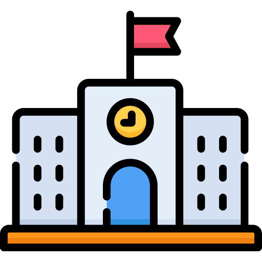 School buildings school college icon