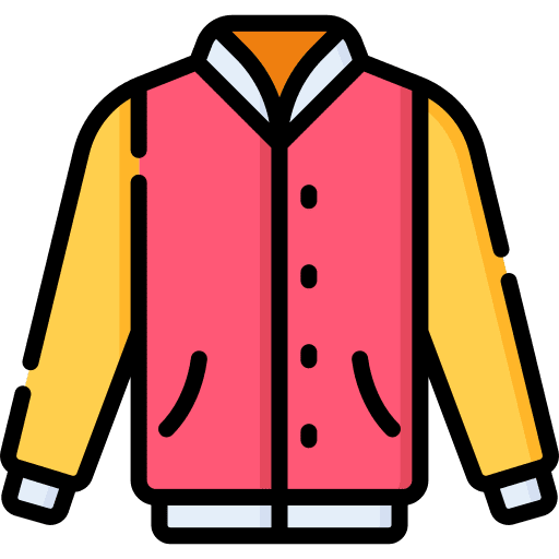 Varsity jacket clothes fashion college icon