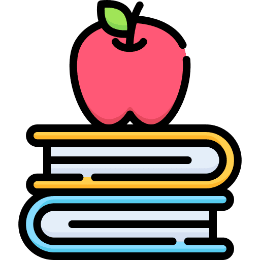 Books literature learning library icon