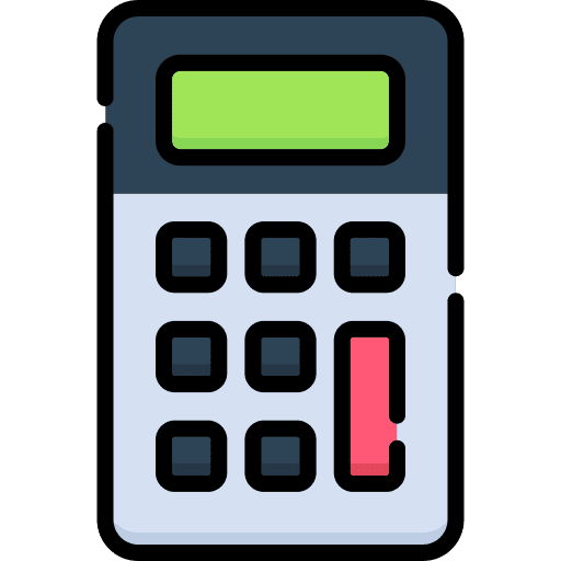 Calculator education finances tool icon
