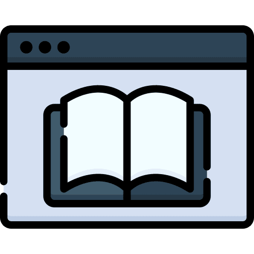Ebook education ebook tablet icon