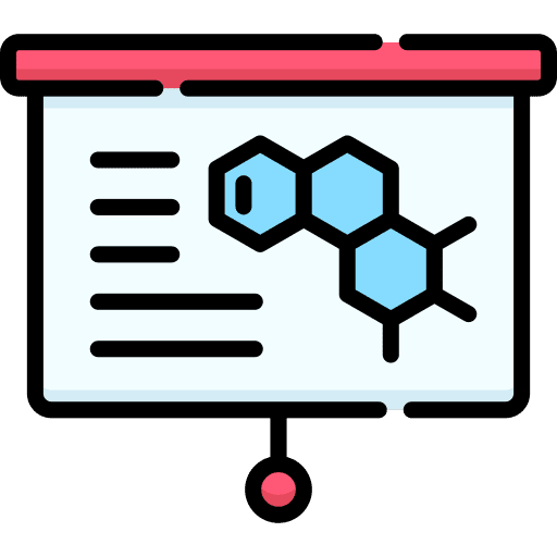 Presentation business finances statistics icon