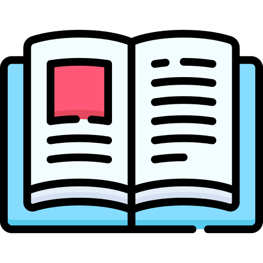 Book leisure magazine book icon