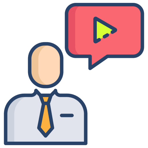 Conversation teacher conversation user icon